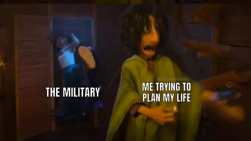encanto military spouse meme