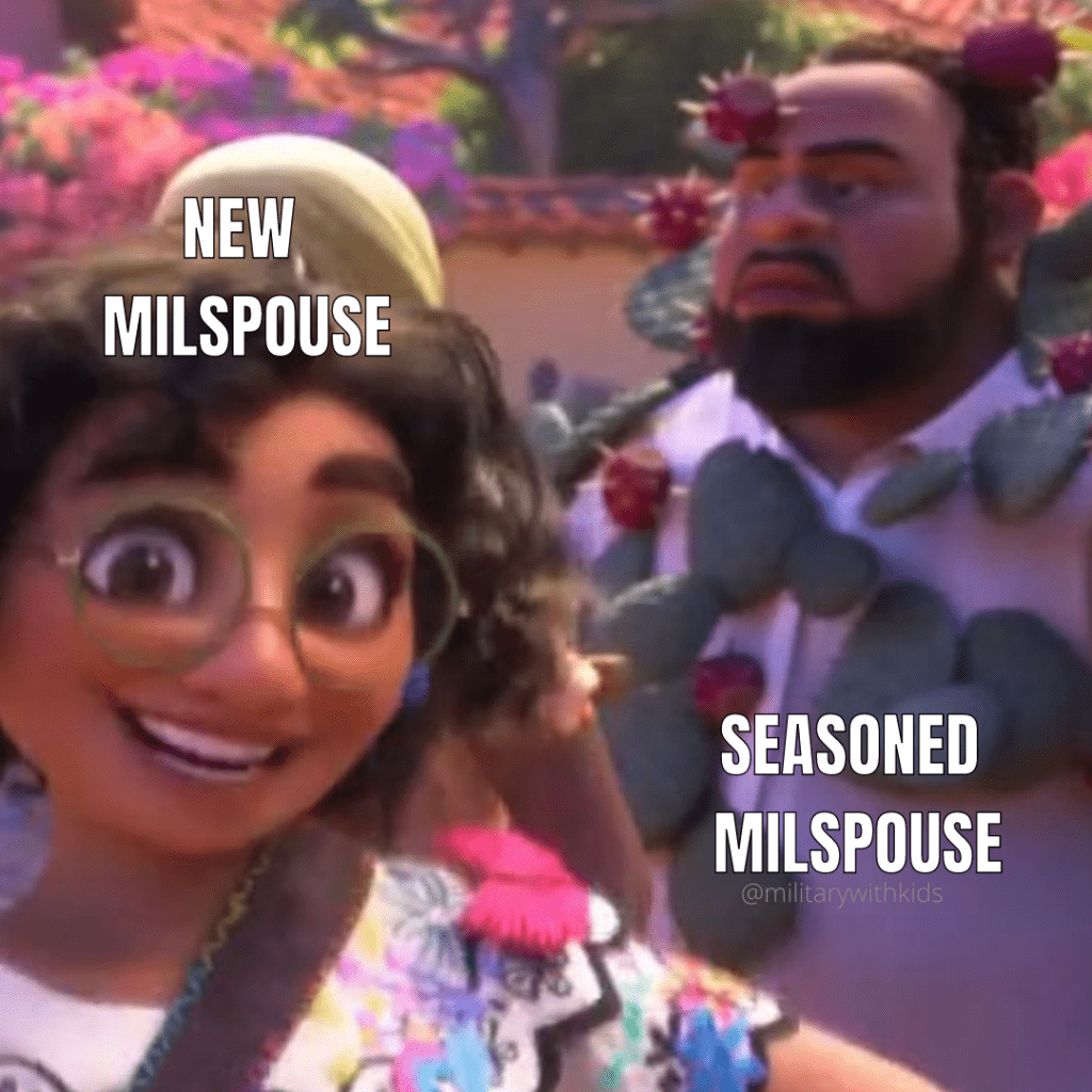 new milspouse vs seasoned milspouse 