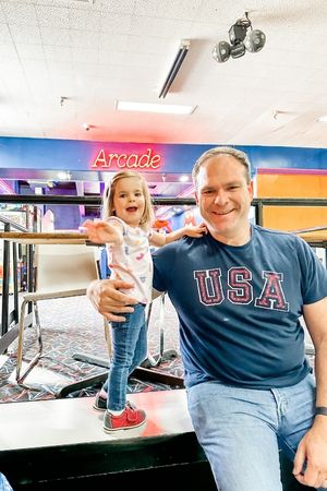 father daughter arcade