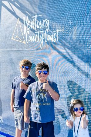 three kids ventura county coast
