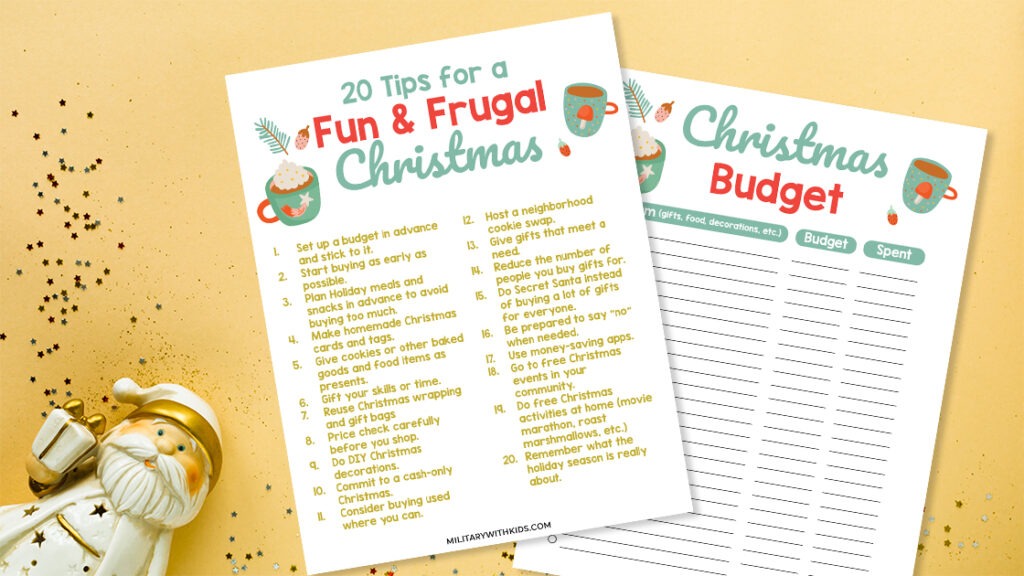 Get your free fun and frugal Christmas printables